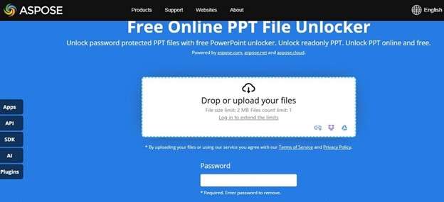 ppt password remover