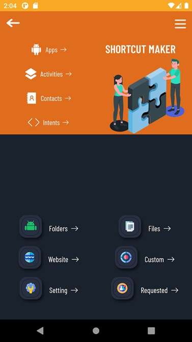 click on the apps button 