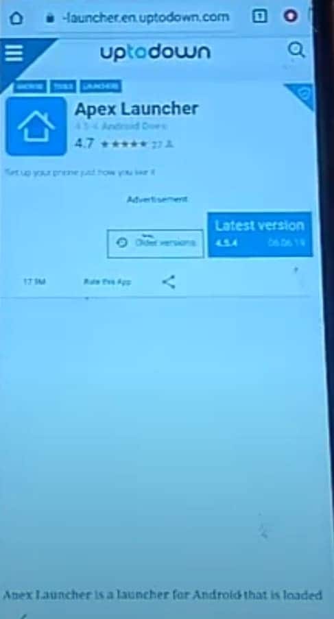 launch apex launcher