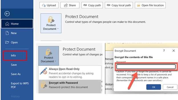 microsoft word file password remove