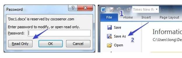 save a new copy of word documnet