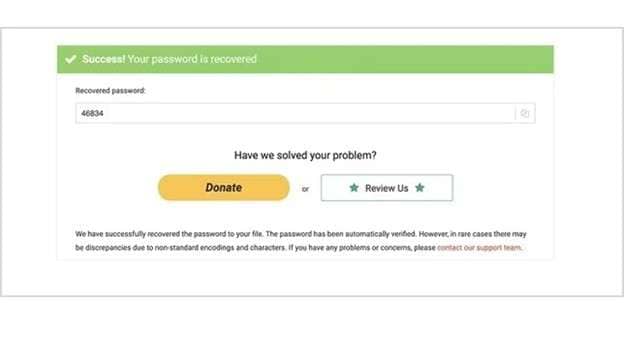 start cracking password