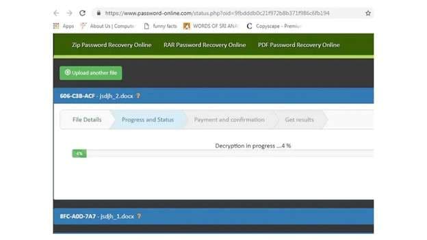 unlock word password online