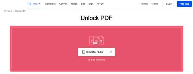smallpdf password remover