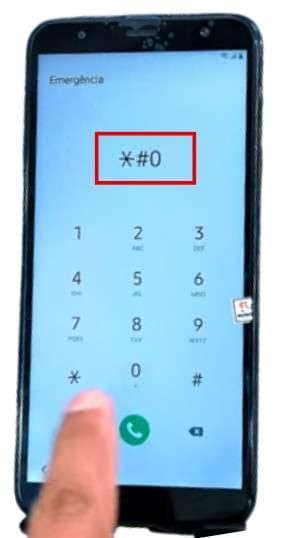 dial #0# on the emergency dialer 