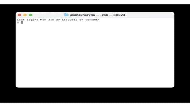 find apple id using terminal