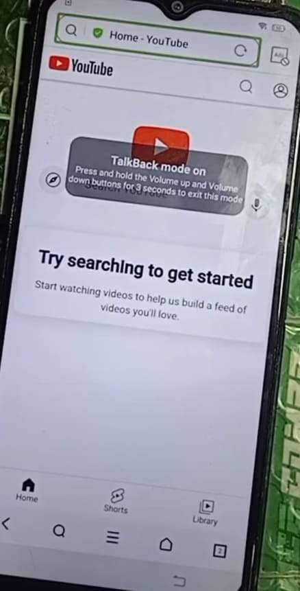 access youtube page