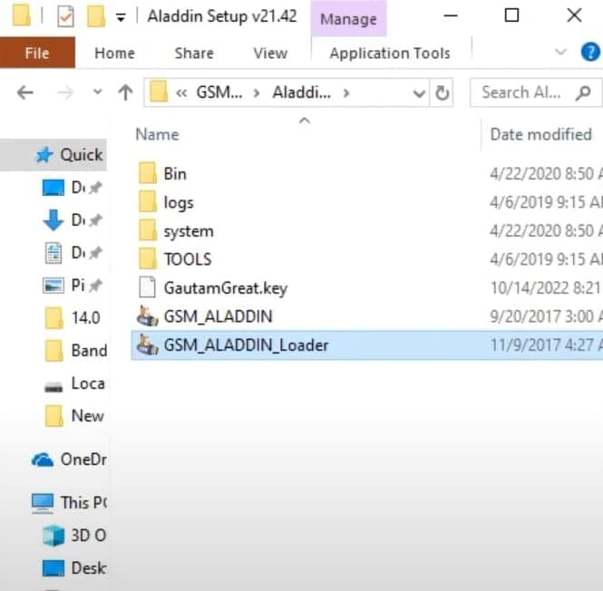download and run software