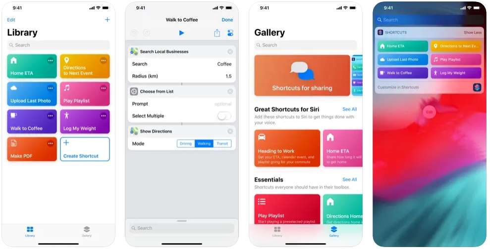 resizing an image using shortcuts app