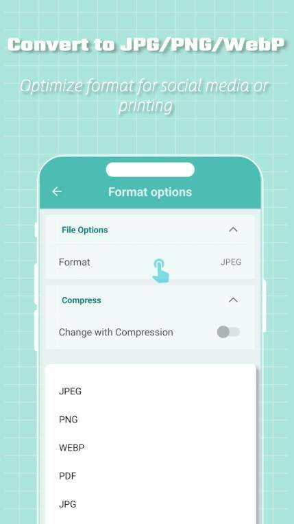 set output format