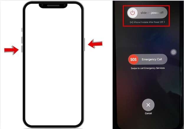 power off your iphone