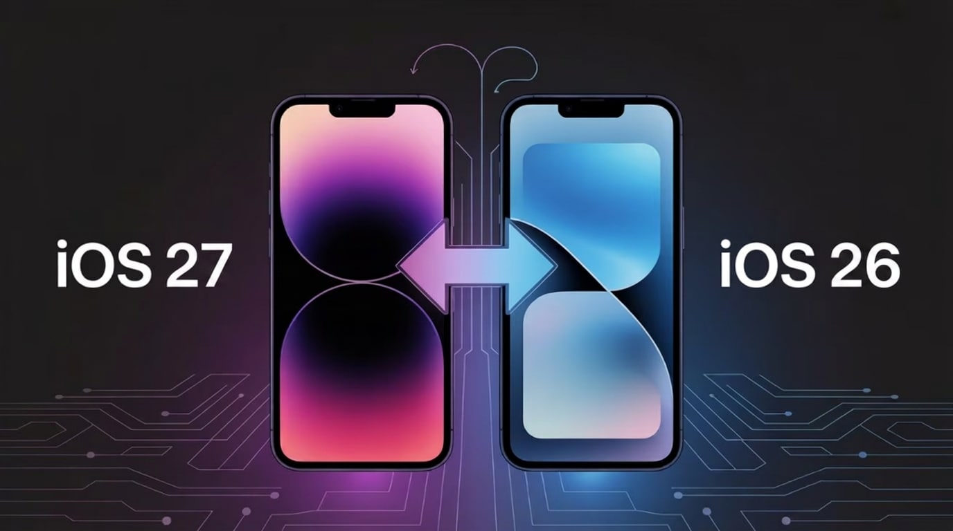 A user considering how to downgrade from iOS 26 to iOS 26