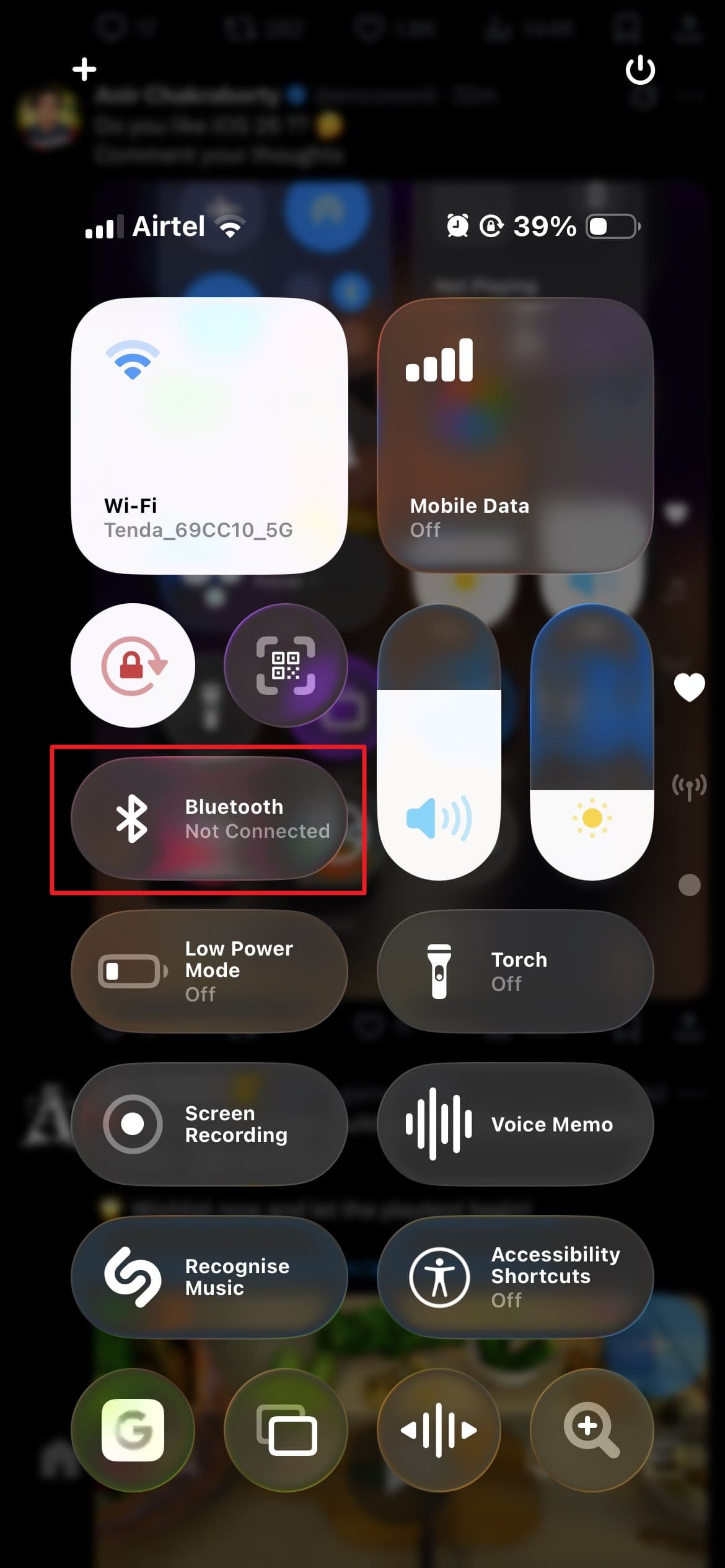 turn off bluetooth