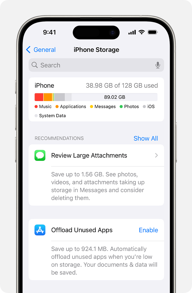 free up iphone memory