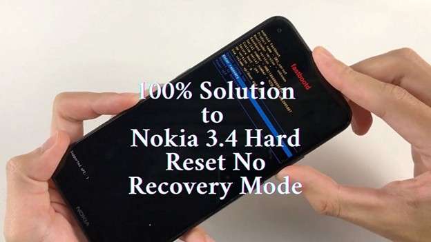 nokia 3.4 hard reset no recovery solved