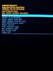 reboot system now and power keys 
