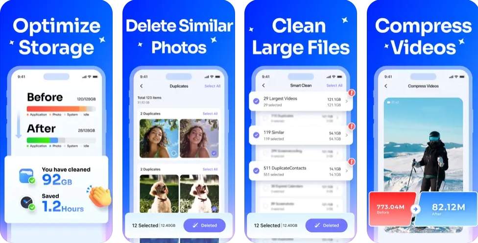 mobileclean photo cleaner app