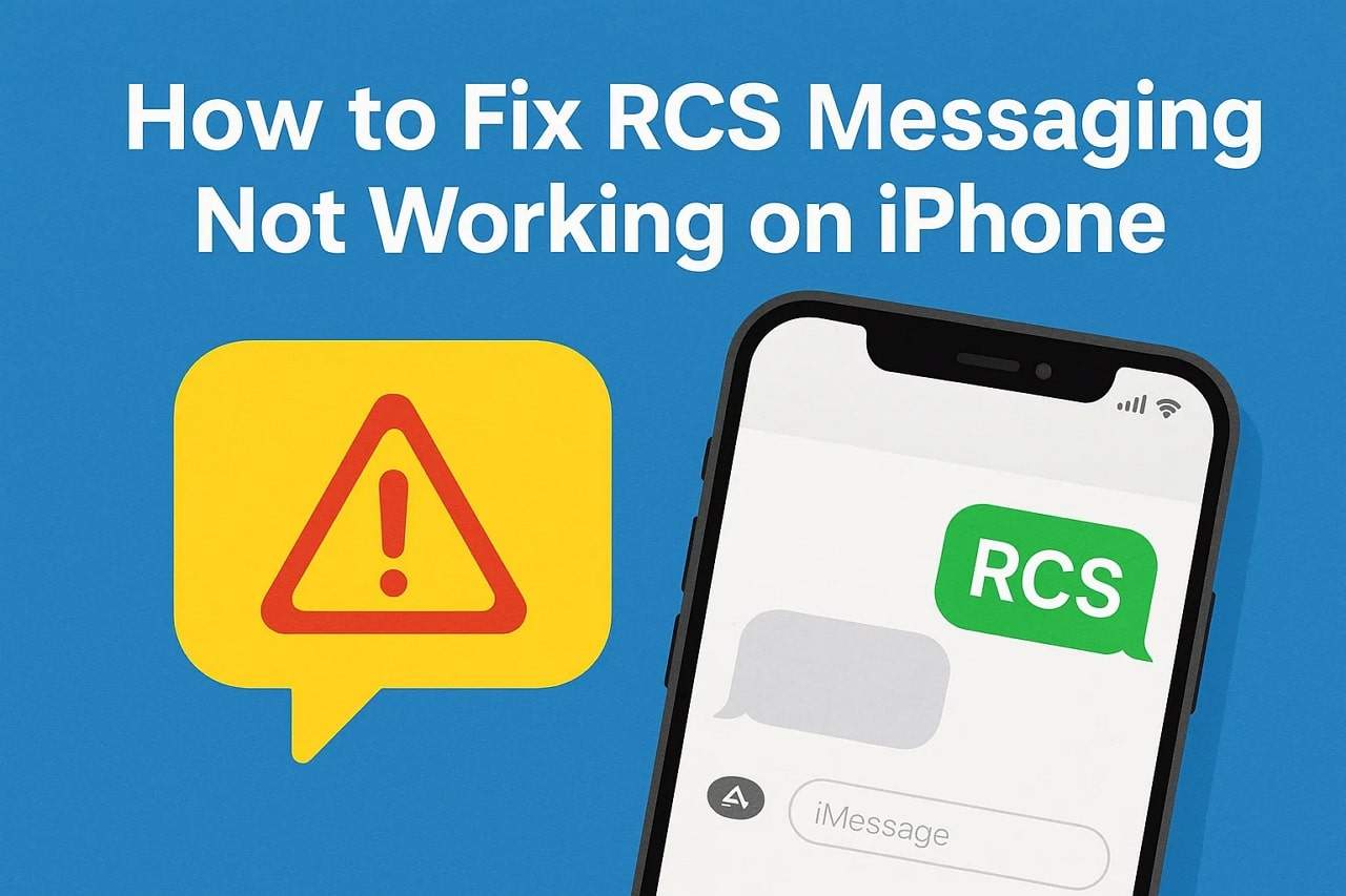 rcs messaging not working