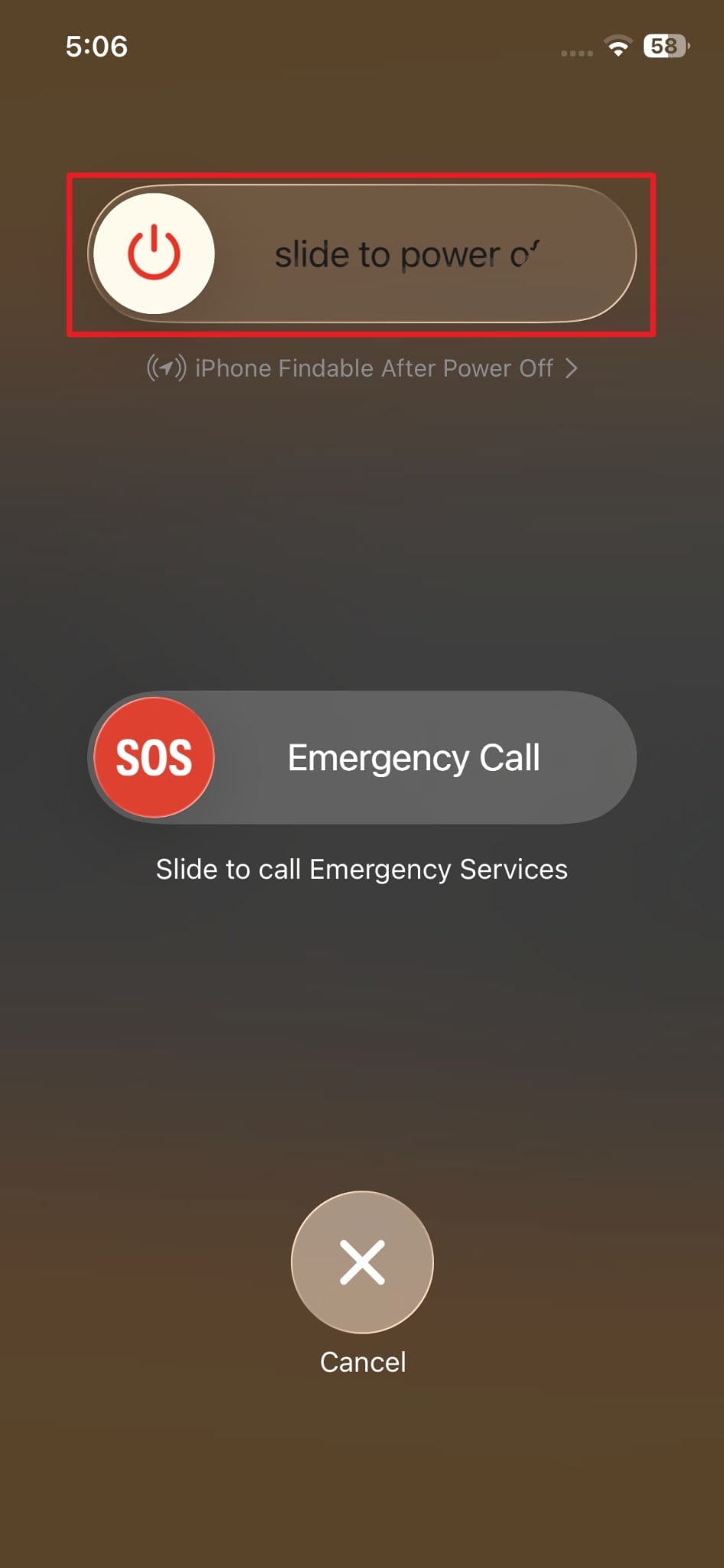restart your iphone to fix rcs chat not working