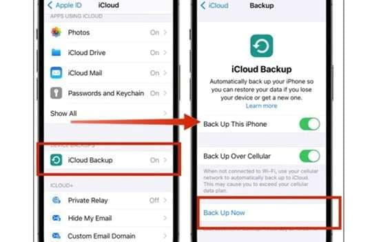 backup iphone 
