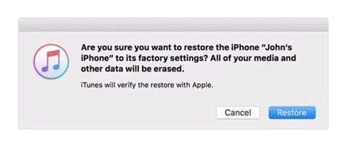 reset ipad without password restore