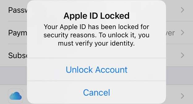 apple id lock