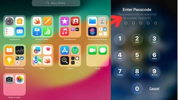 ipad passcode