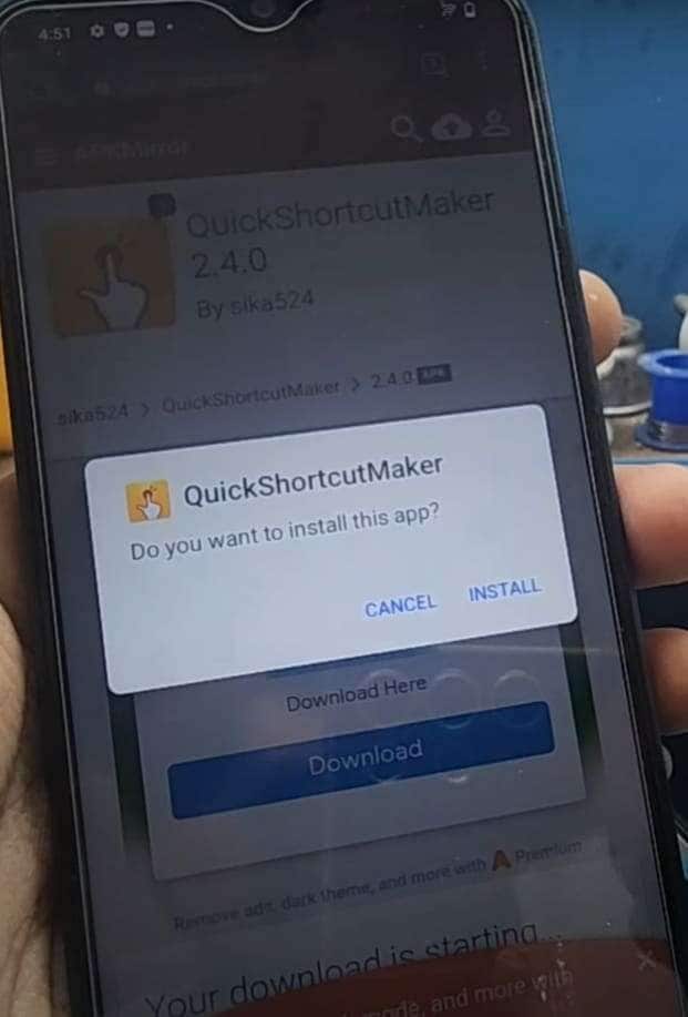opt for quickshortmaker apk