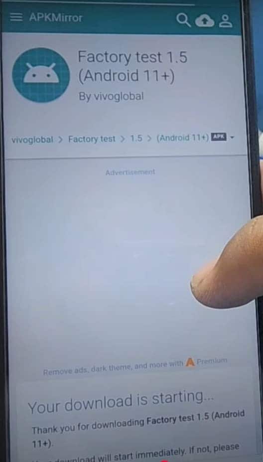 download factory test apk