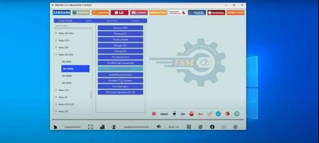 remove frp lock via tsm pro