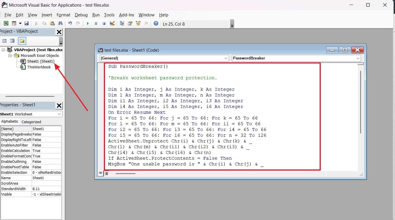 add code in microsoft visual basic