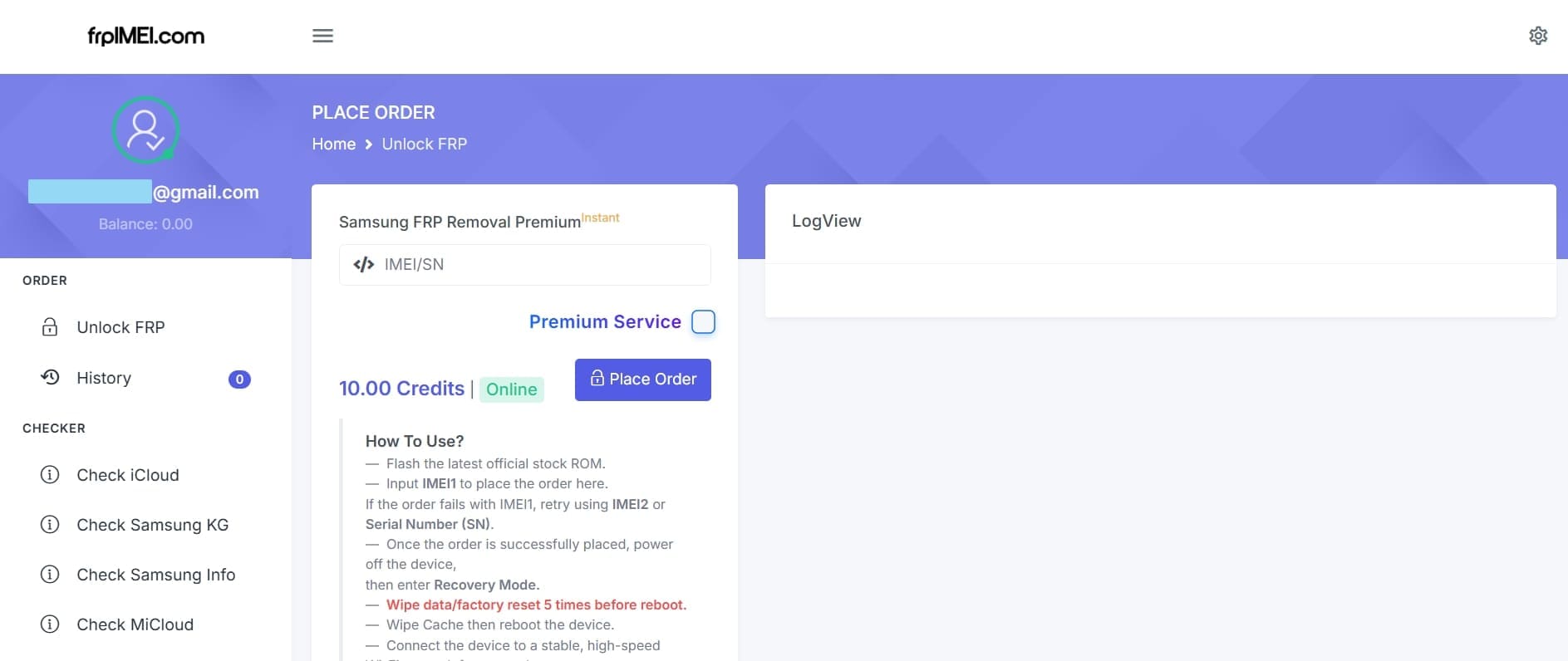 frpimei tool to unlock frp