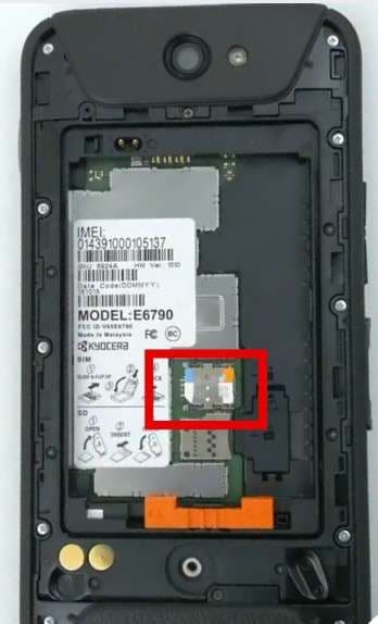 insert sim card 