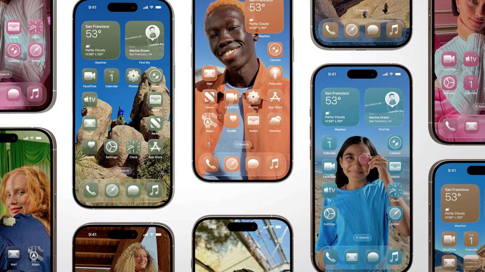 liquid glass ios26 display