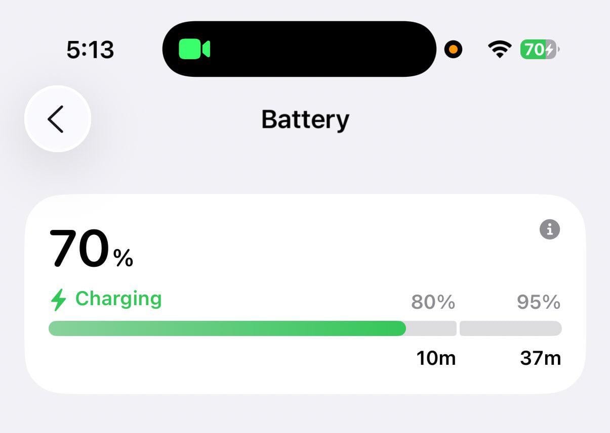 battery insights in ios26