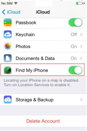 data erase