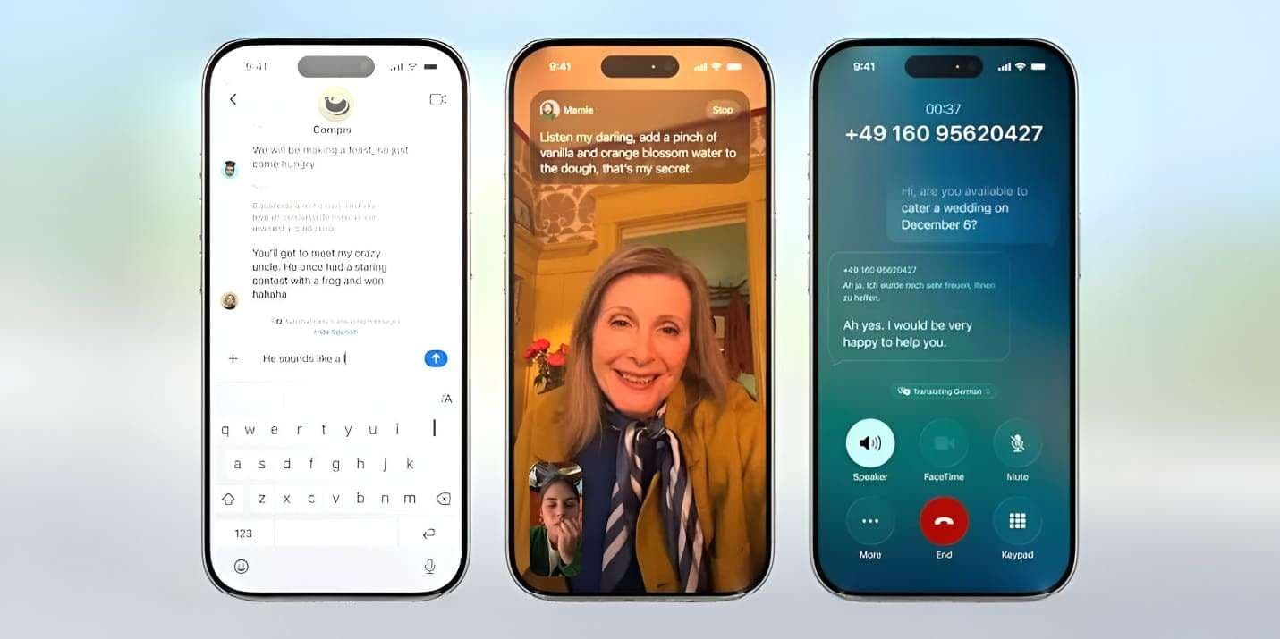live translation text calls 