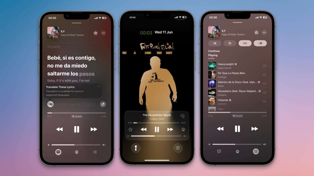 music ios26