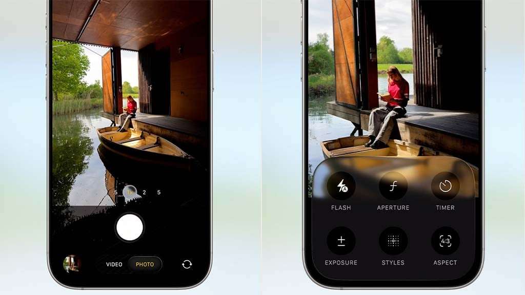minimal camera ios26 