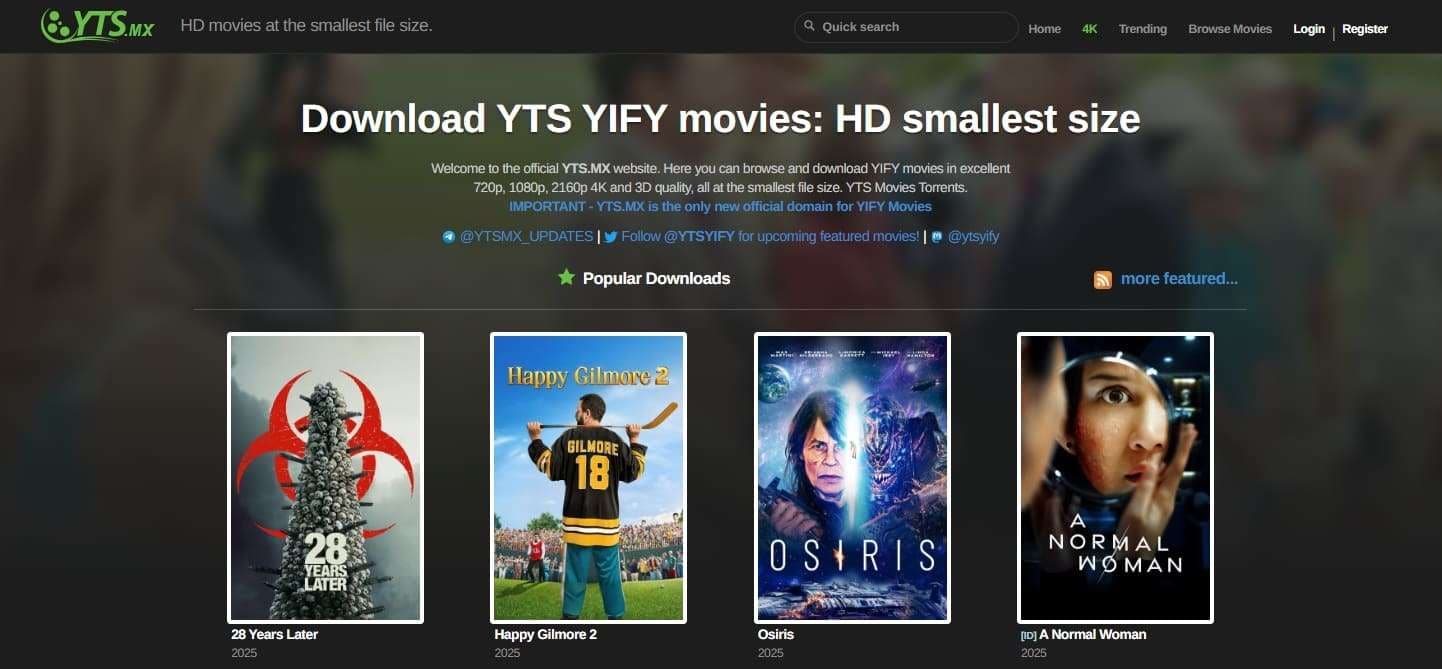 yts mx torrent downloading site