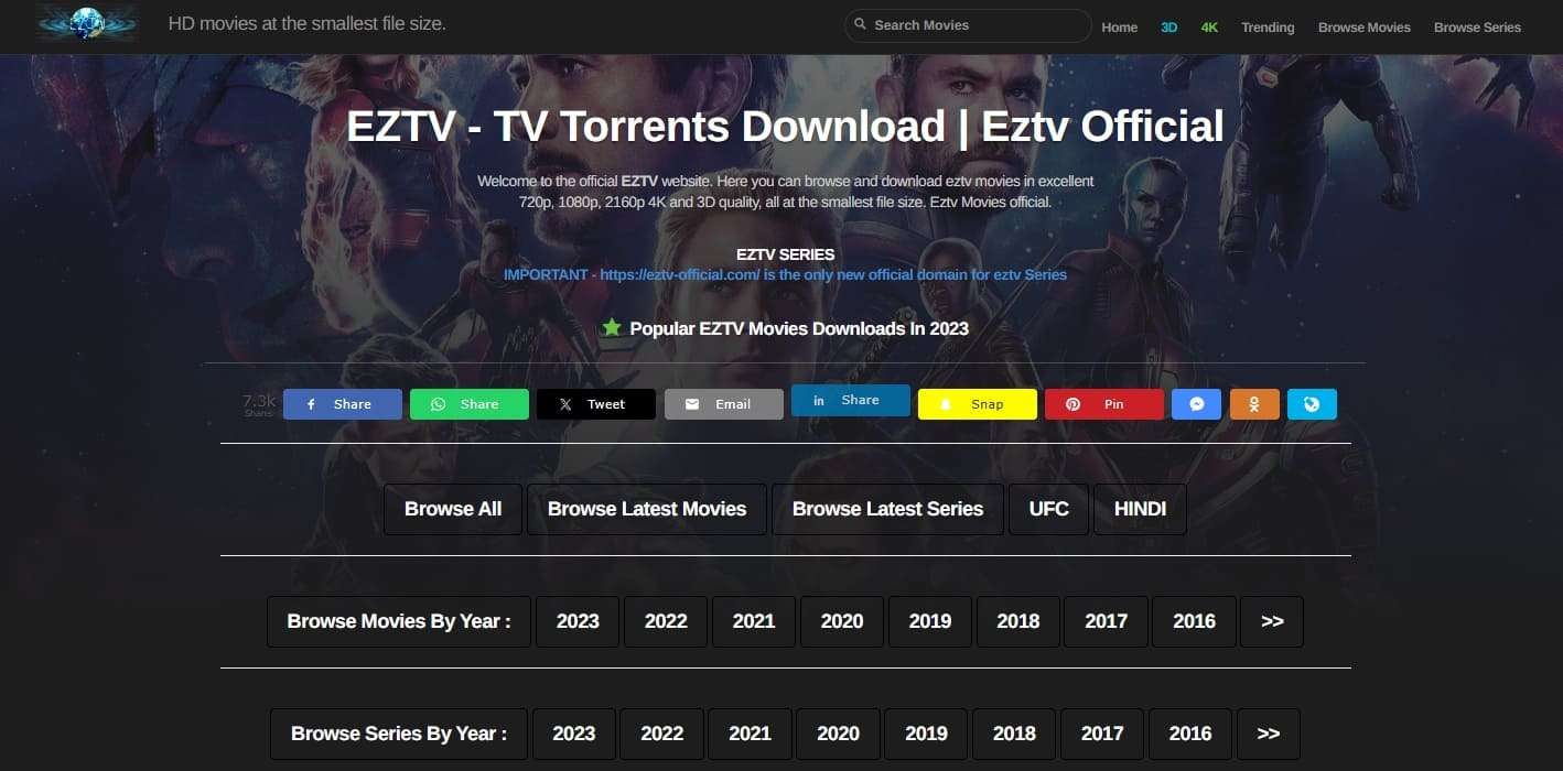 eztv torrent site