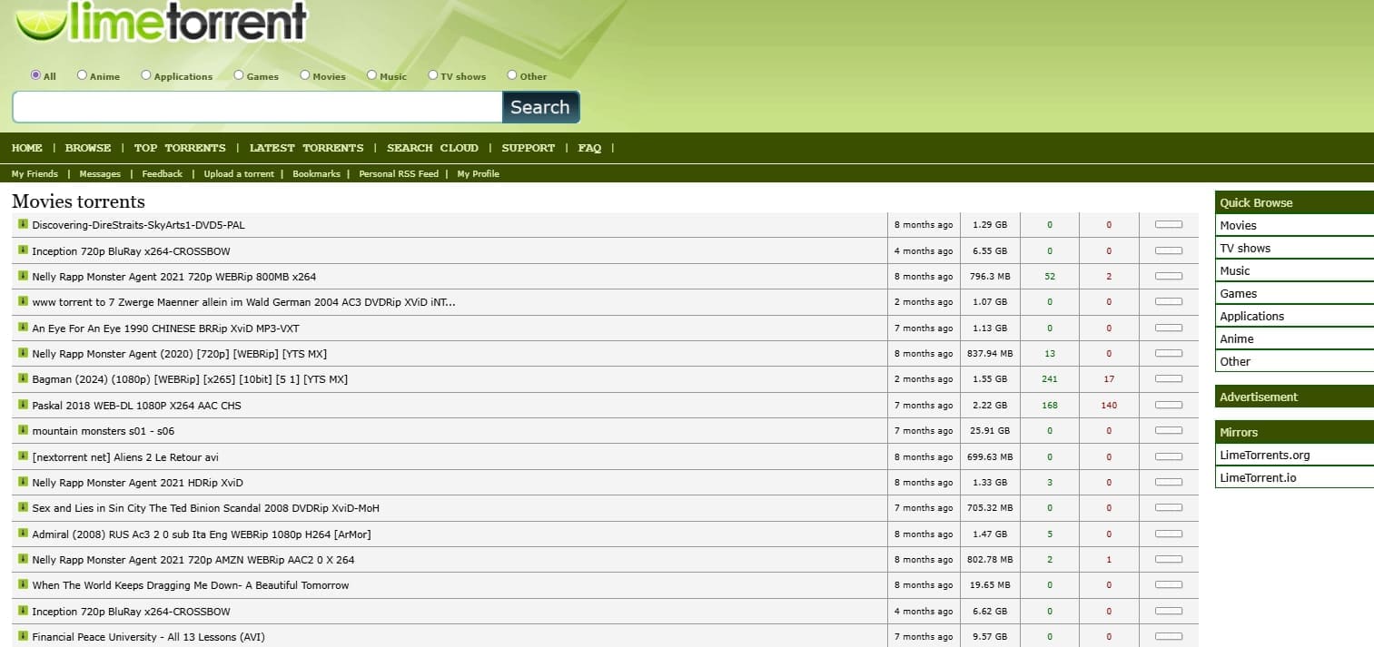 limetorrent site