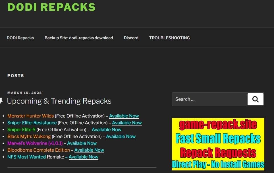 dodi repacks