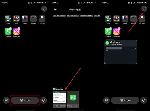 add whatsapp to widget