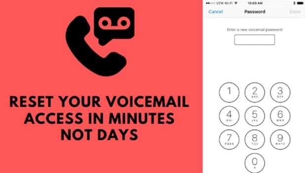 reset forgot my voicemail password android