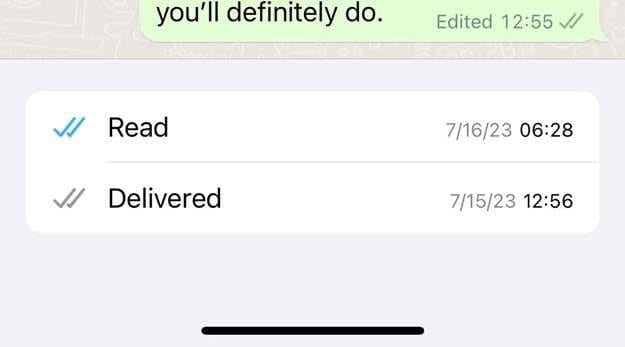 whatsapp grey tick