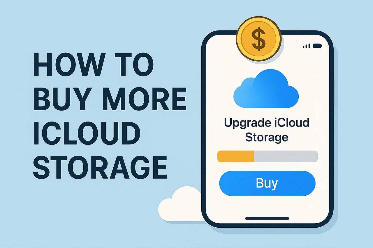 buy more icloud storage