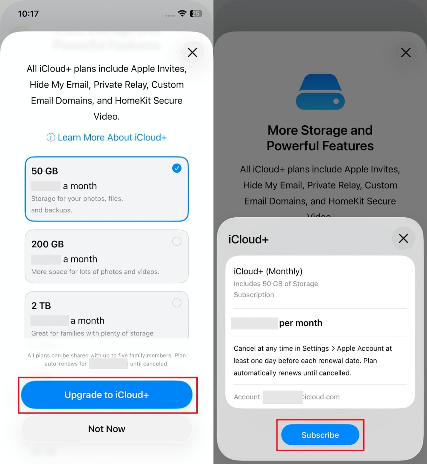 subscribe and upgrade to preferred plan
