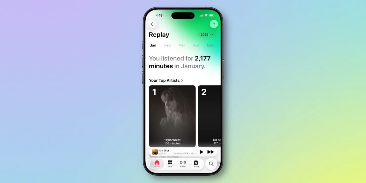apple music replay 