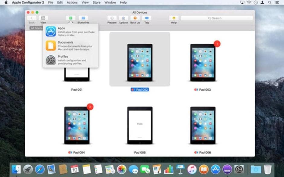 open apple configurator